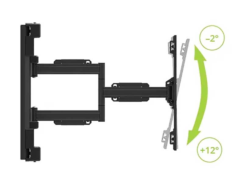 Kanto Full Motion Column & Pillar Mount For Flat Panel TVs 40in - 75in - PSC350 - image 3