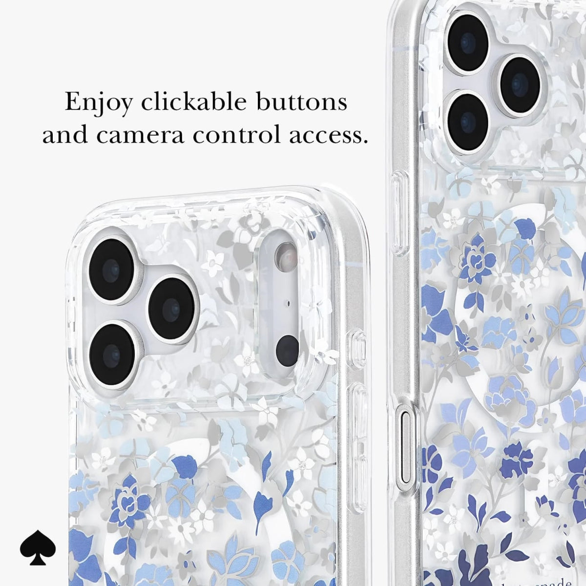 Kate Spade MagSafe Case for iPhone 18 Pro Max in Flowerbed Blue - KS061212 - image 3