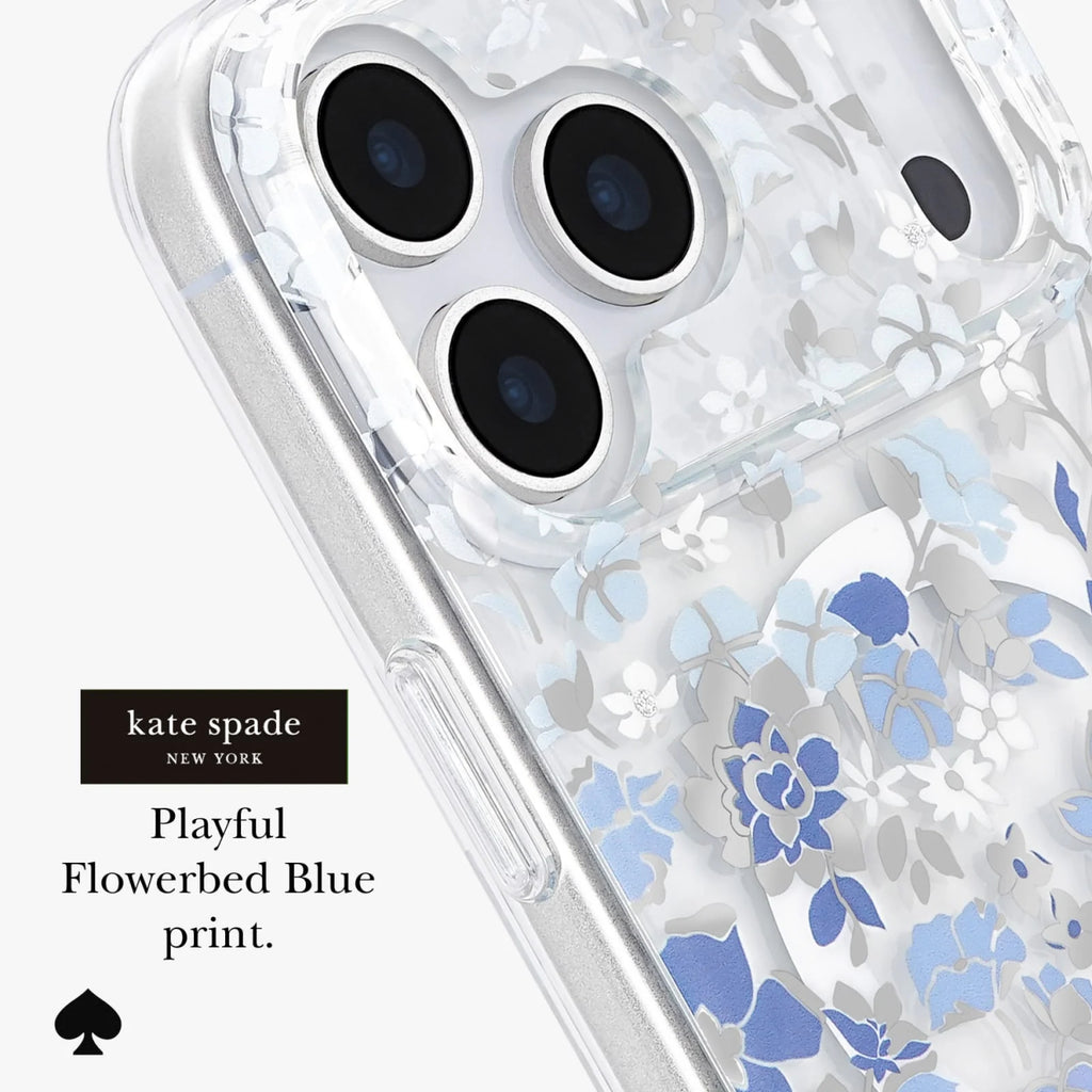 Kate Spade MagSafe Case for iPhone 18 Pro Max in Flowerbed Blue - KS061212 - image 5