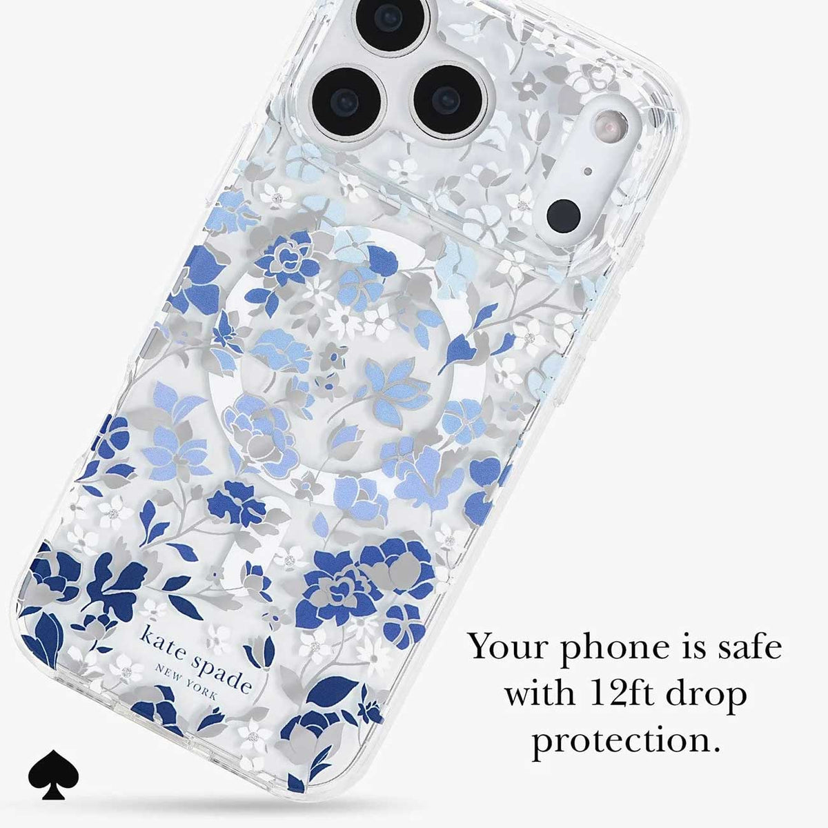 Kate Spade New York MagSafe Case for iPhone 17 Pro Max in Flowerbed Blue - KS057244 - image 2