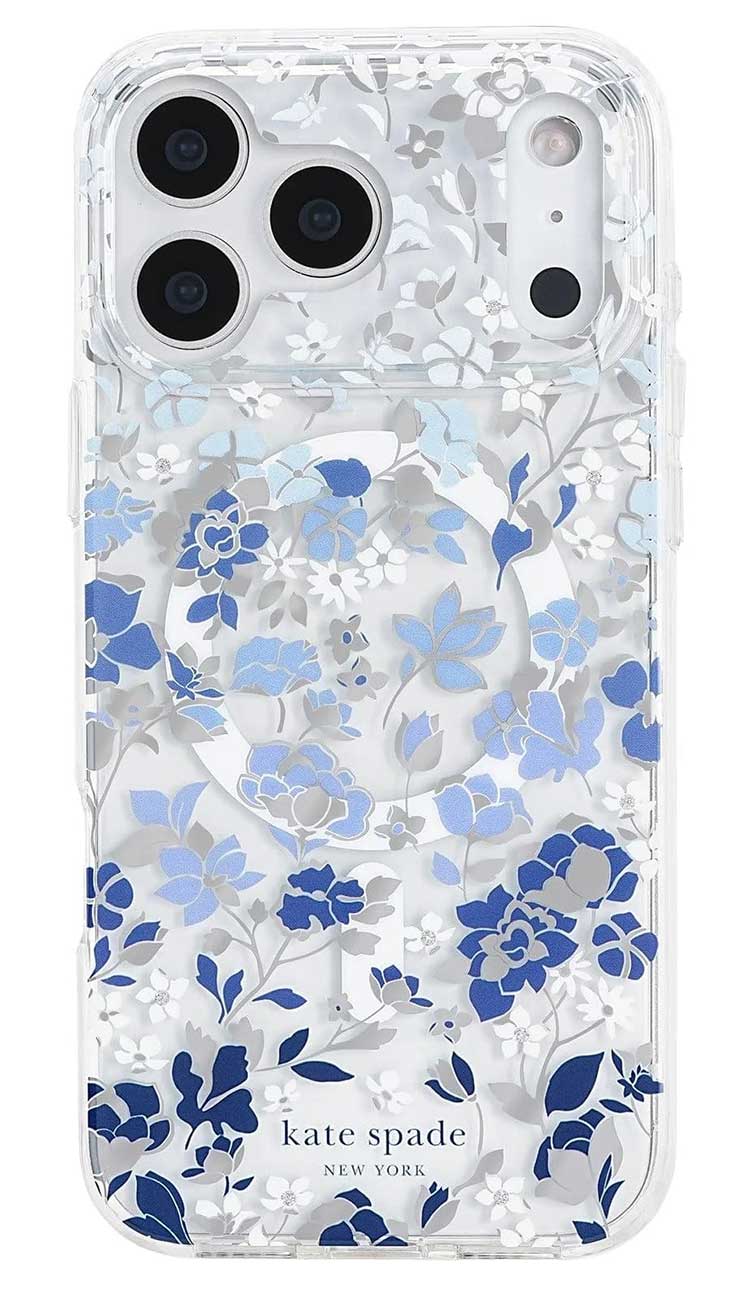 Kate Spade New York MagSafe Case for iPhone 17 Pro Max in Flowerbed Blue - KS057244 - image 1