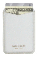 Kate Spade New York MagSafe Wallet in White Glitter - KS053070 - image 1