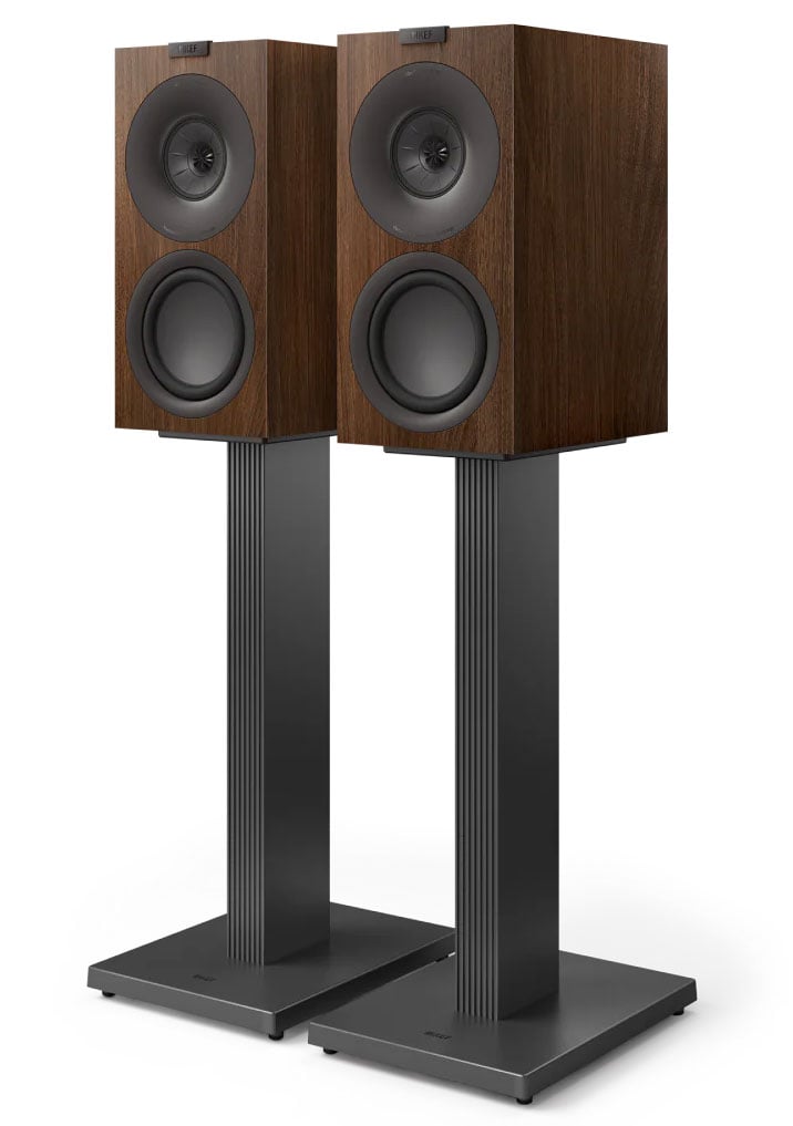 KEF SQ1 Speaker Stand for Q Series Bookshelf Speakers in Slate Gray (Pair) - SQ-1SG - image 3