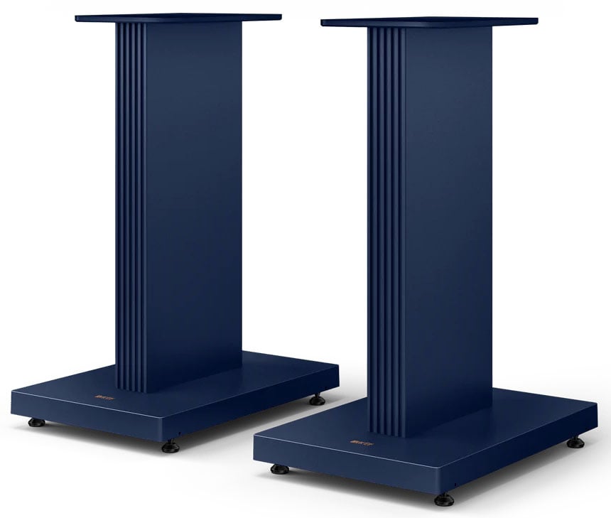 KEF S3 Floor Speaker Stand For R3 Meta in Indigo Matte Special Edition (Pair) - S3BL - image 1