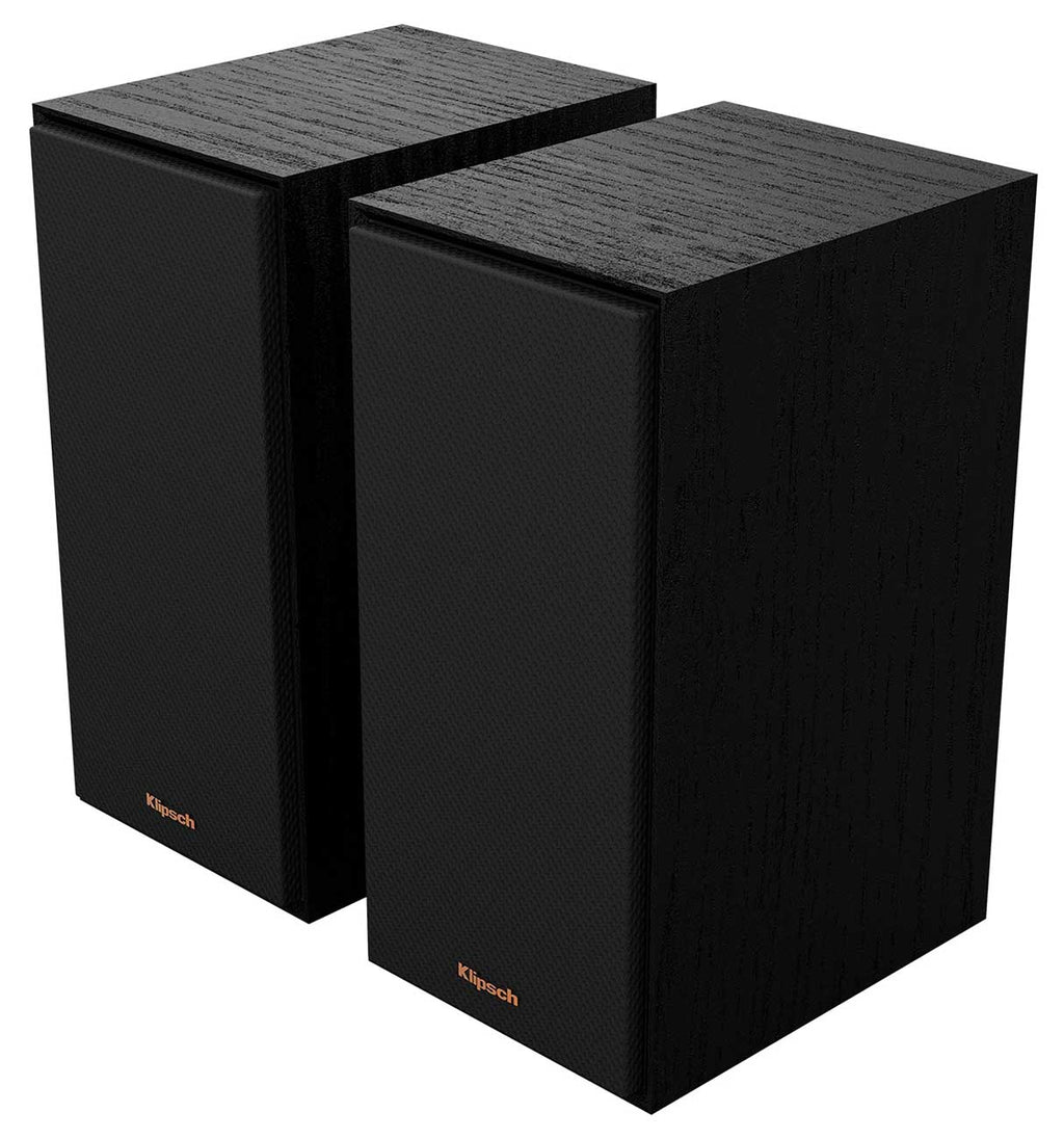 Klipsch R-40PM Reference Powered Monitor Bookshelf Speakers in Black (Pair) - 1071484 - image 4