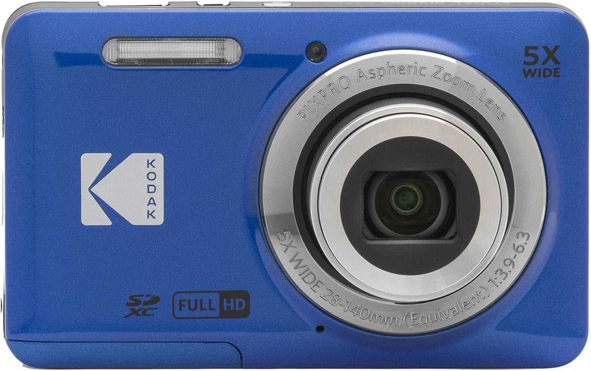 KODAK PIXPRO FZ55 Friendly Zoom Point and Shoot Camera 16MP in Blue - FZ55BL - image 1