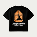 Camiseta Late Night - Negro