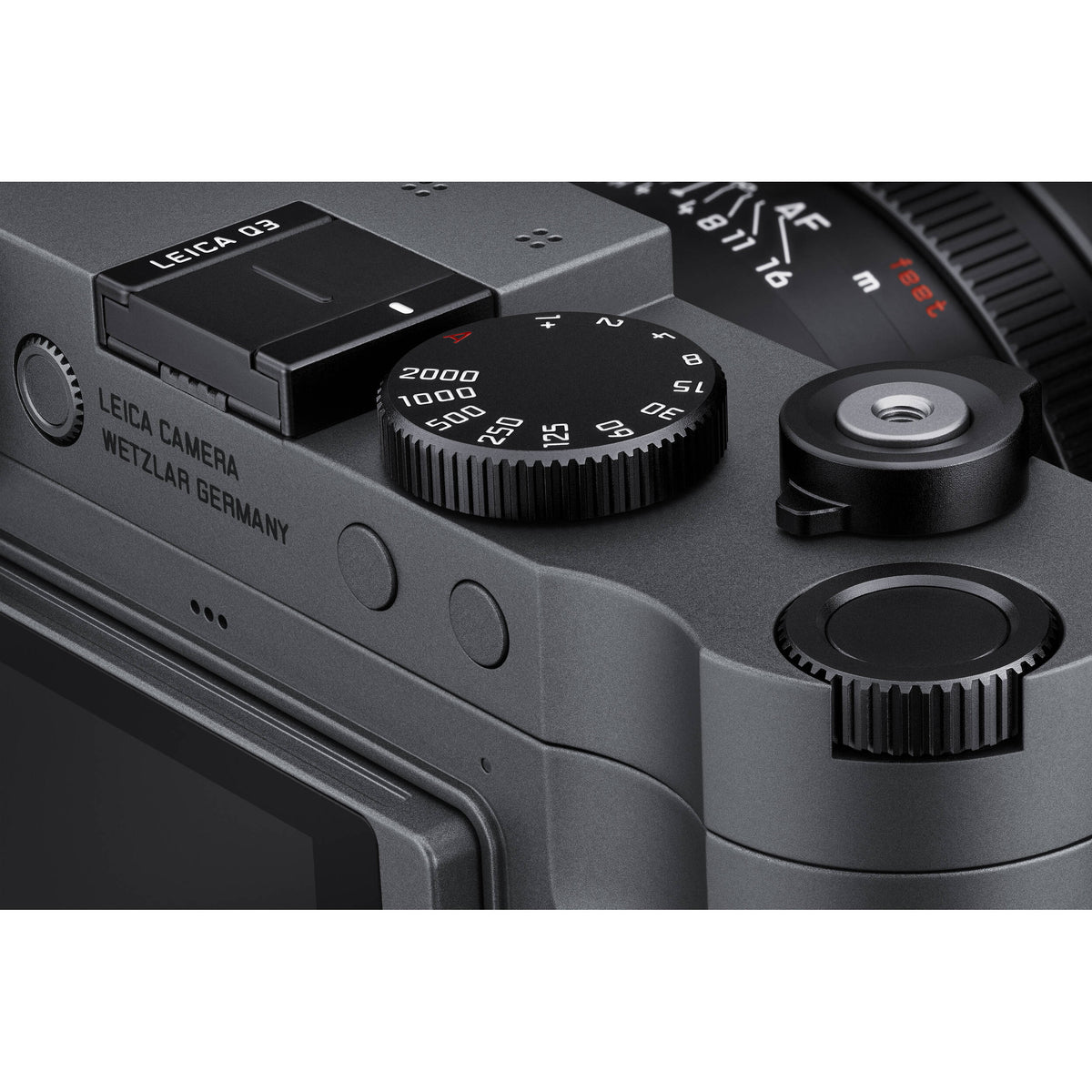 Leica Q3 Full-Frame Compact Camera in Metal Gray - 19210 - image 3