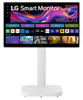 LG Smart Monitor Swing 32-Inch 4K UHD IPS with Touchscreen & Rolling Stand - 32U889SA-W - image 1