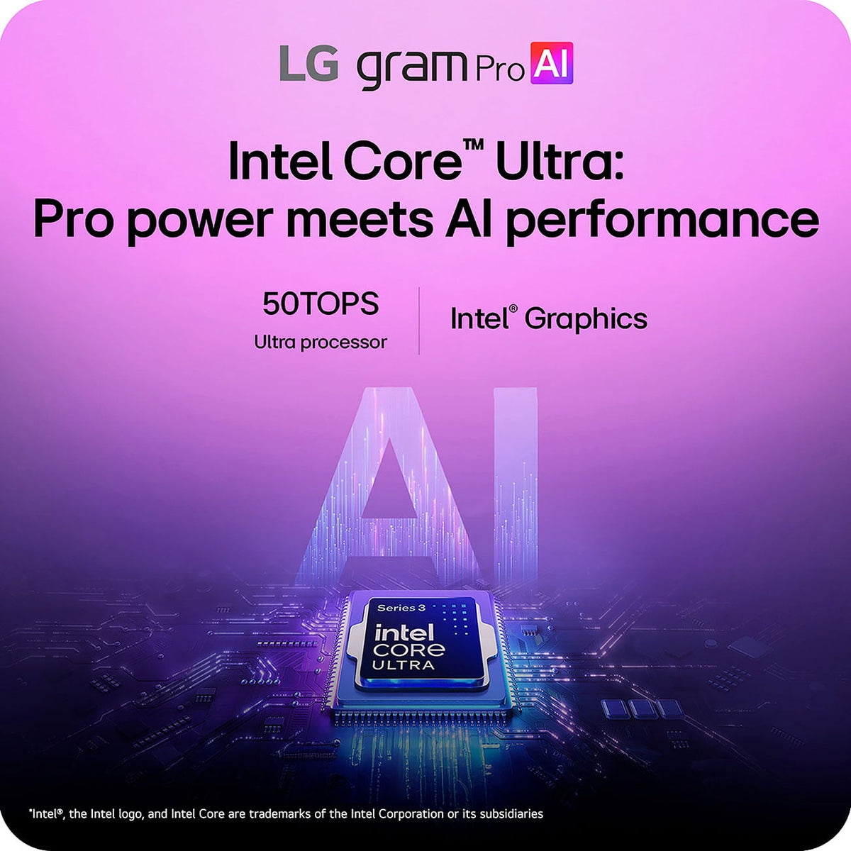 LG gram Pro Copilot+ PC Laptop 16-Inch Intel Core Ultra X7 358H 32GB RAM 1TB SSD in Aerominum Black - 16Z - image 5