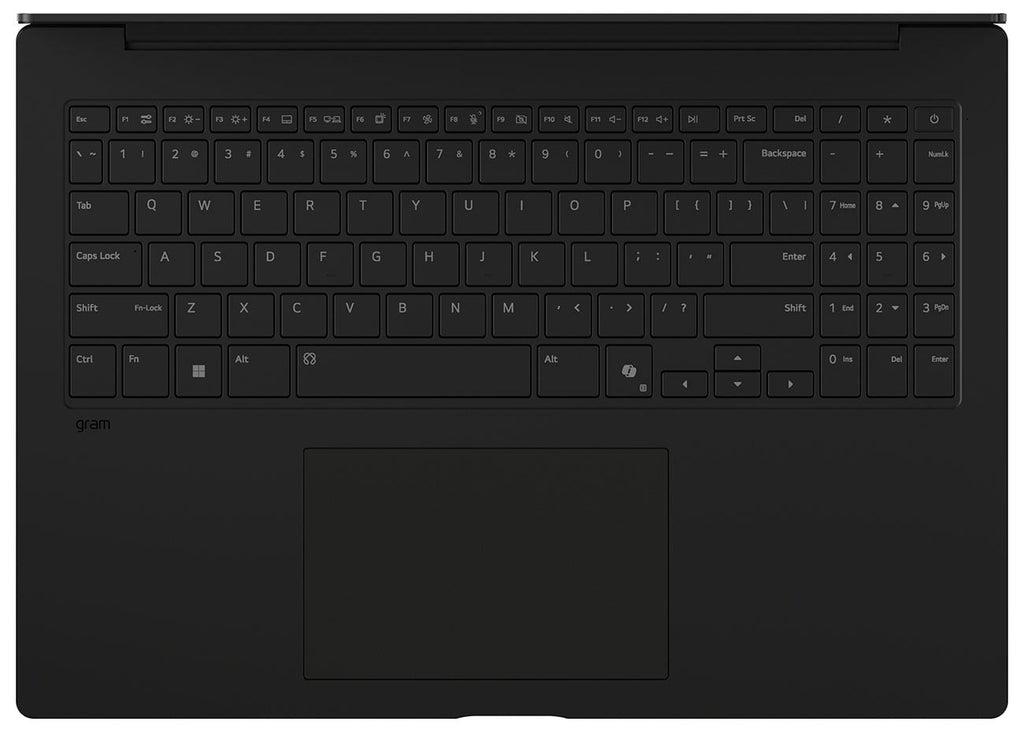 LG gram Pro Copilot+ PC Laptop 16-Inch Intel Core Ultra X7 358H 32GB RAM 1TB SSD in Aerominum Black - 16Z - image 2