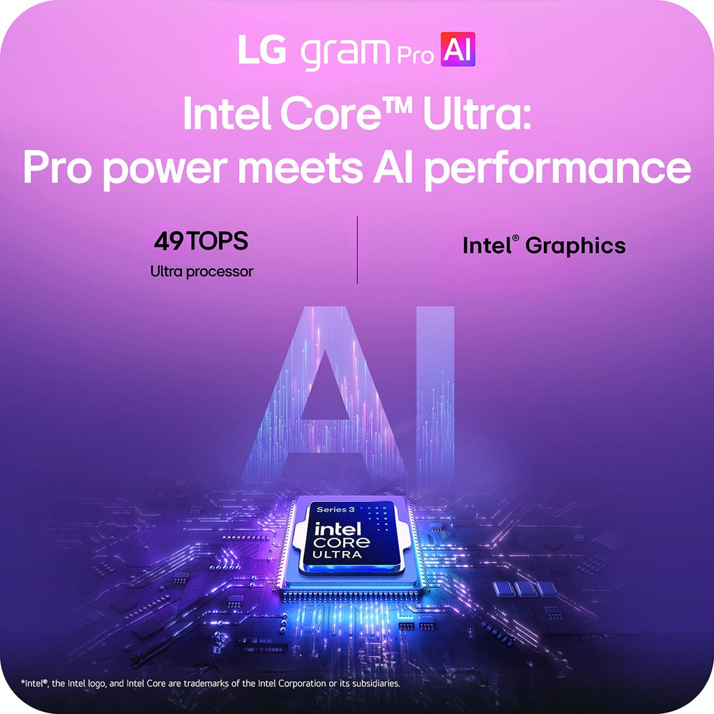 LG gram Pro Laptop 17-Inch Intel Core Ultra 7 32GB RAM 1TB SSD in Black - 17Z90U-H.AU87U1 - image 8