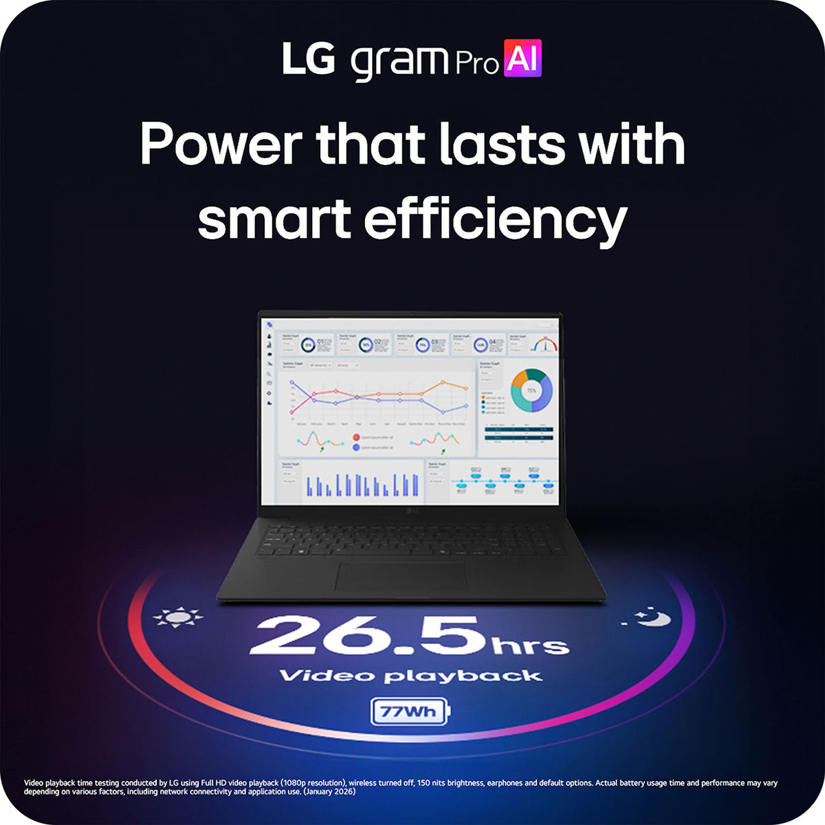 LG gram Pro Laptop 17-Inch Intel Core Ultra 7 32GB RAM 1TB SSD in Black - 17Z90U-H.AU87U1 - image 13