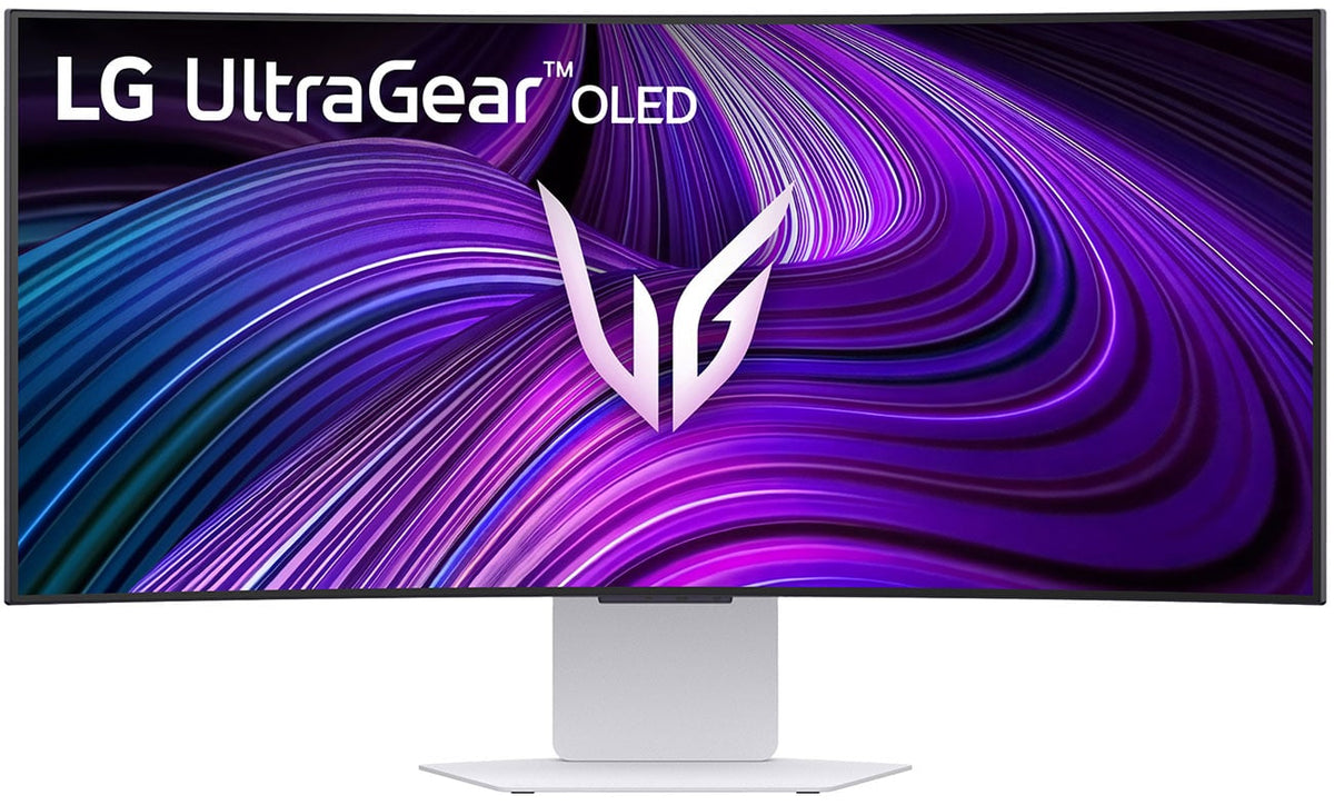 LG UltraGear OLED Computer Monitor 34-Inch WQHD 240Hz 0.03ms Smart with webOS in Silver - 34GX90SA-W - image 1