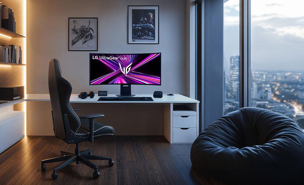 LG UltraGear Gaming Monitor 45-Inch OLED 5K2K 330Hz 0.03ms G-Sync in Black - 45GX950A-B - image 9