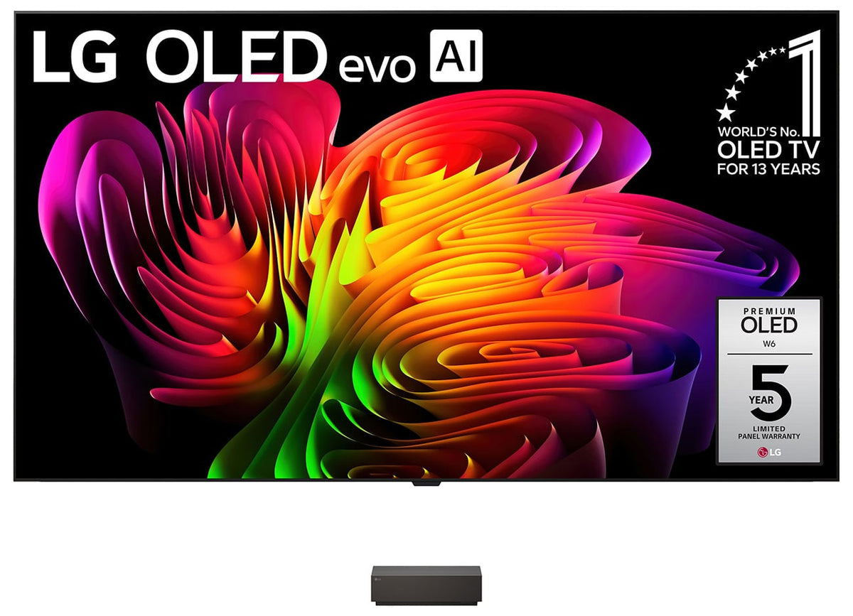 LG OLED evo AI W6 77-Inch 4K Smart TV with Wallpaper Design - OLED77W6PUA - image 1