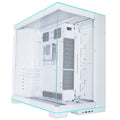 Lian Li O11D EVO RGB Computer Case Tower Chassis Medium in White Brushed Aluminum - O11DERGBW - image 1