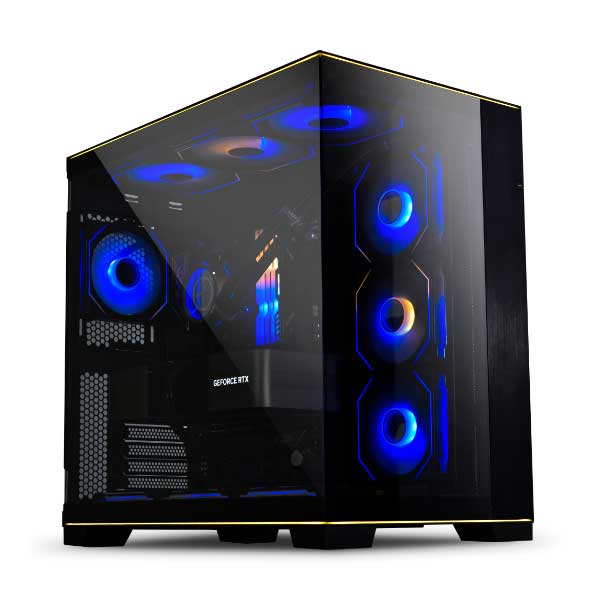 Lian Li O11D EVO RGB Computer Case Tower Chassis Medium in Black Brushed Aluminum - O11DERGBX - image 2