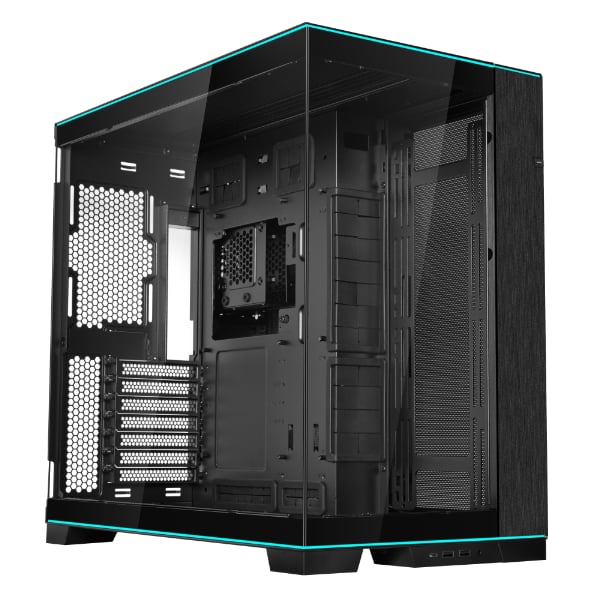 Lian Li O11D EVO RGB Computer Case Tower Chassis Medium in Black Brushed Aluminum - O11DERGBX - image 1