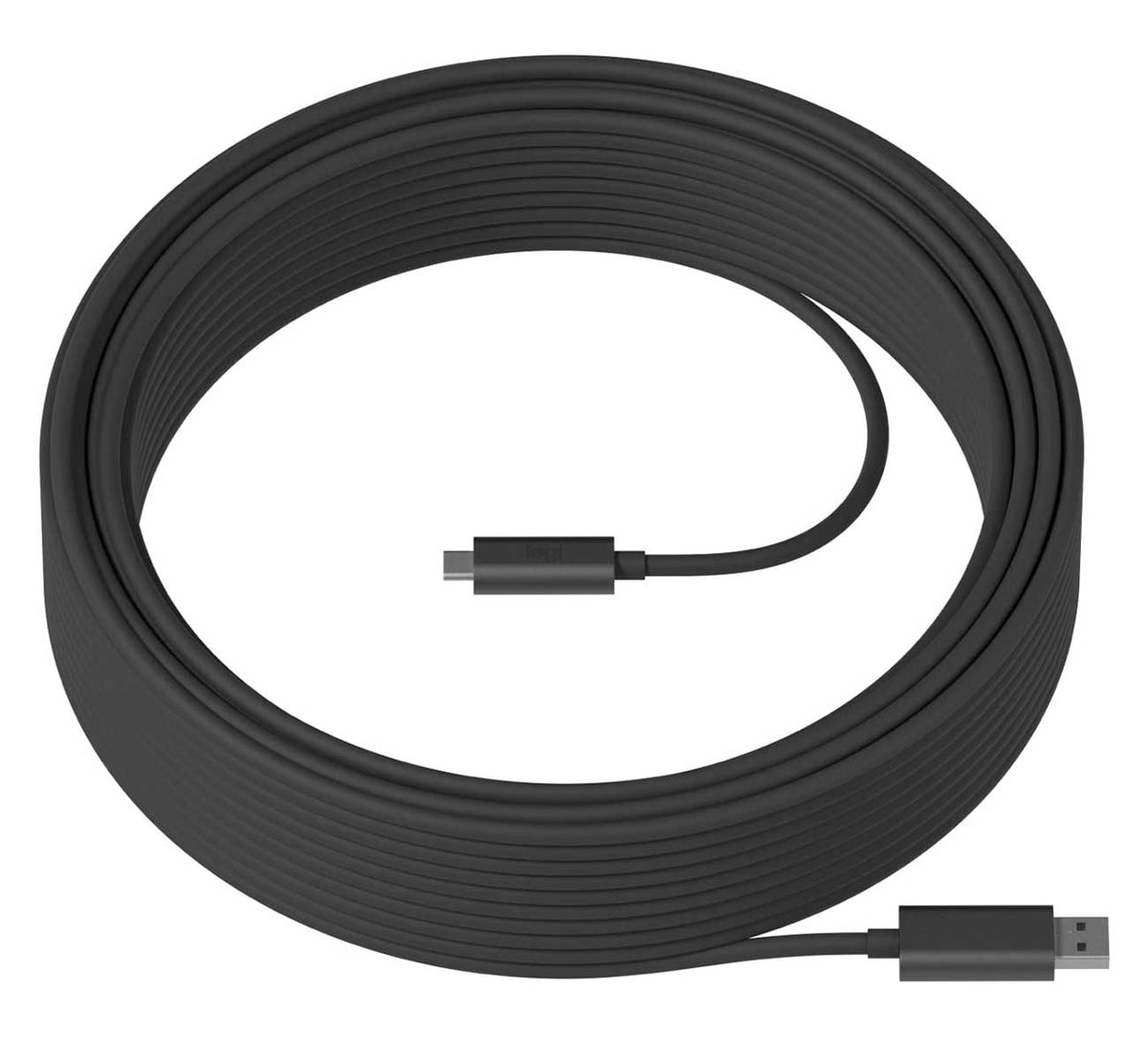 Logitech Strong USB Type A to USB Type C Cable 32.8 Ft. - 939-001799 - image 1