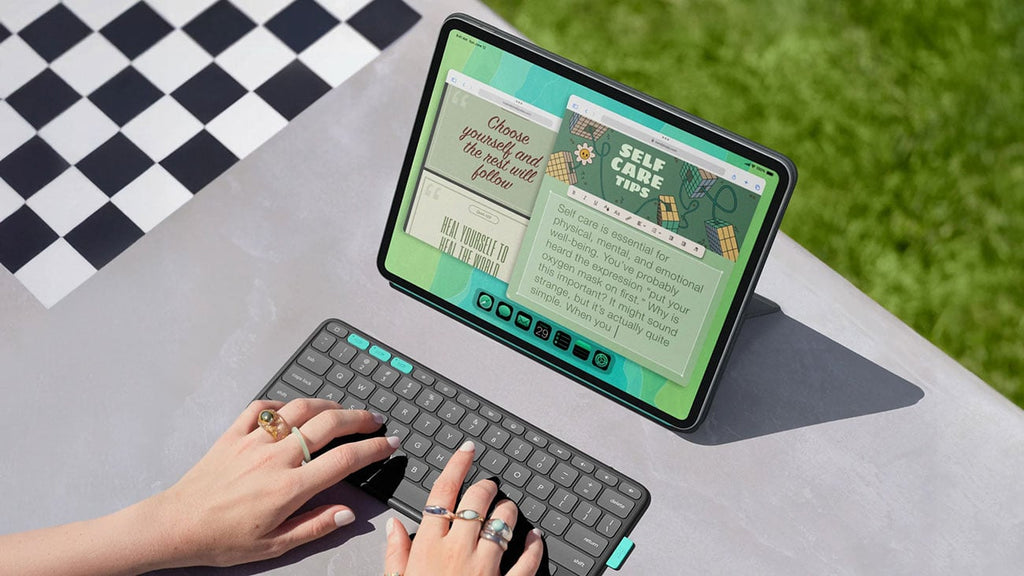 Logitech Flip Folio Case with Keyboard For 11-Inch iPad Pro (M4 and M5) and 11-Inch Ipad Air (M2 and M3)  - image 7