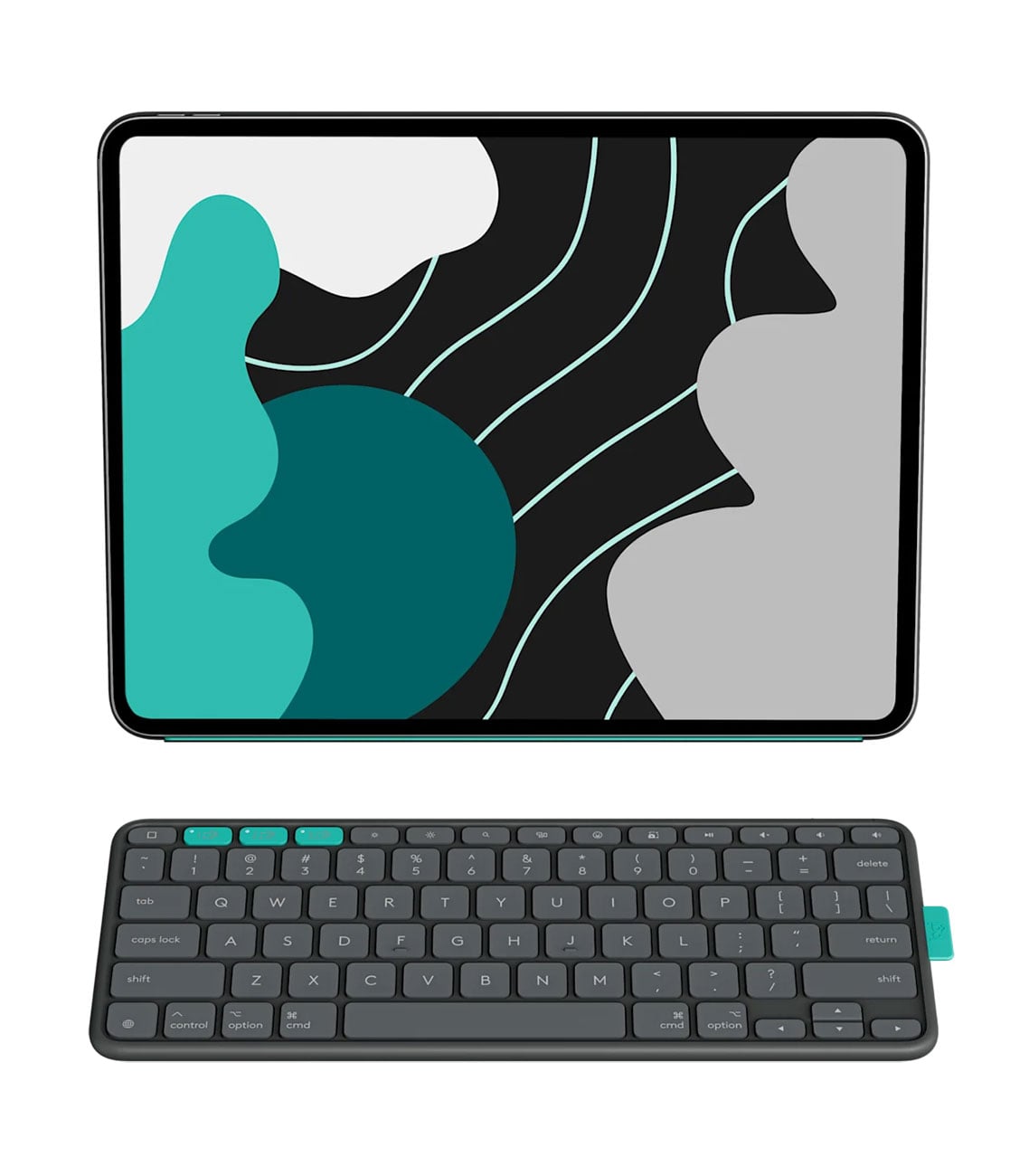 Logitech Flip Folio Case with Keyboard For 11-Inch iPad Pro (M4 and M5) and 11-Inch Ipad Air (M2 and M3)  - image 1