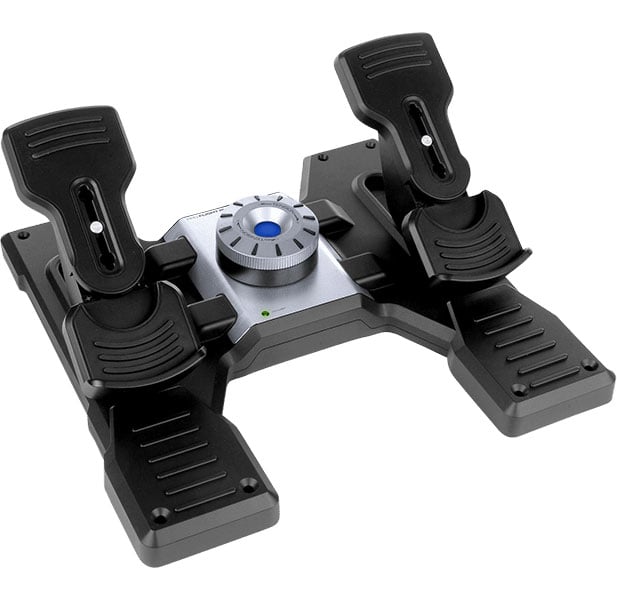 Logitech G Flight Rudder Pedals - 945-000024 - image 1