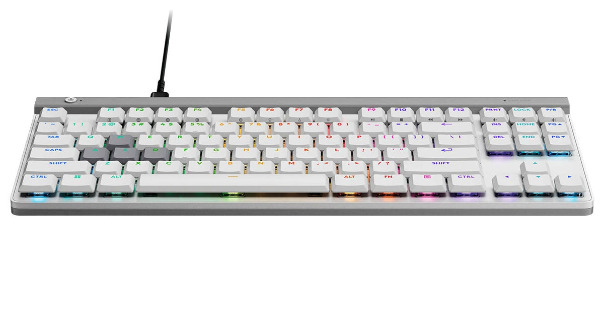 Logitech G515 RAPID TKL Wired Low Profile Analog Gaming Keyboard in White - 920-013871 - image 2