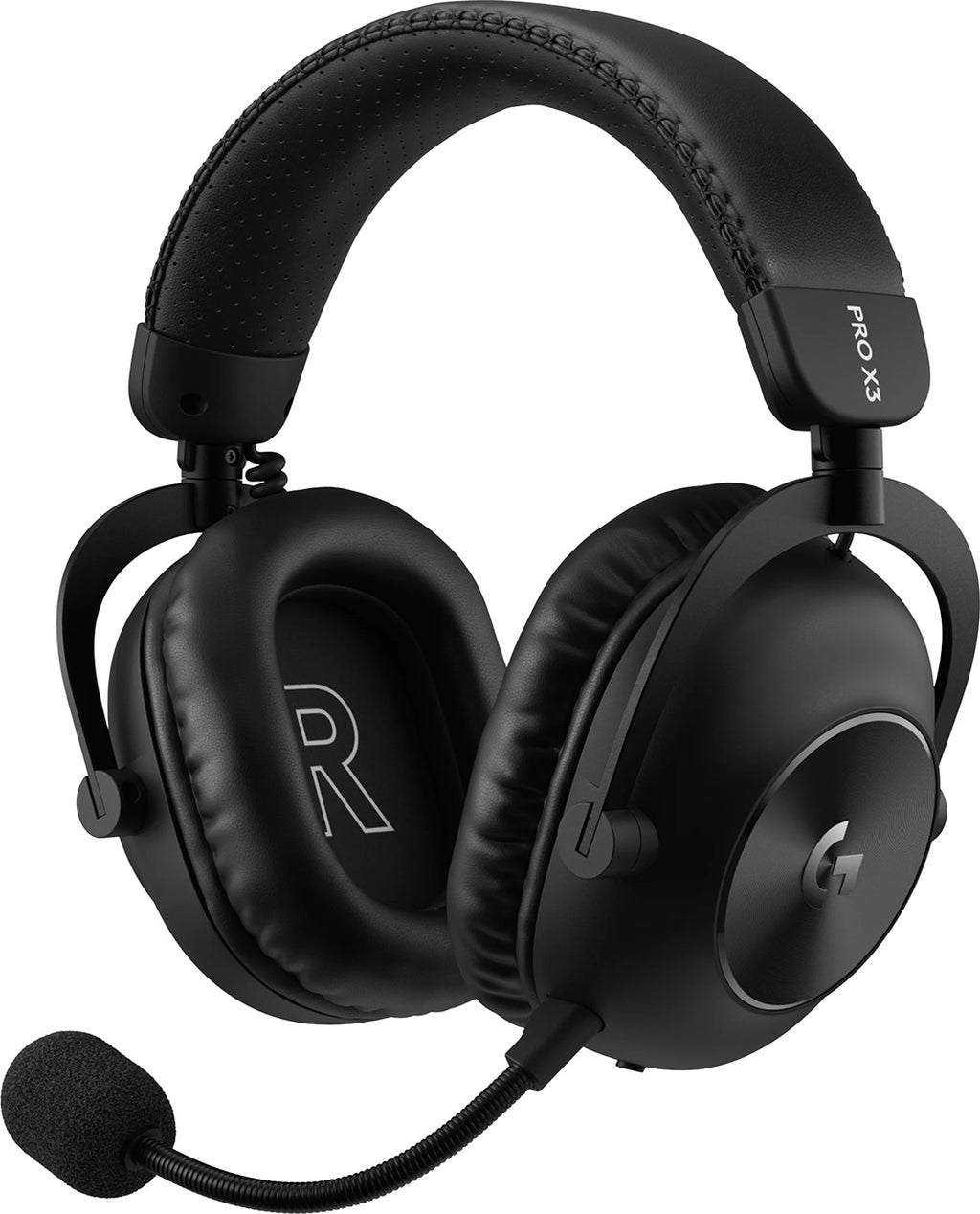 Logitech PRO X3 LIGHTSPEED Wireless Gaming Headset in Black - 981-001738 - image 1