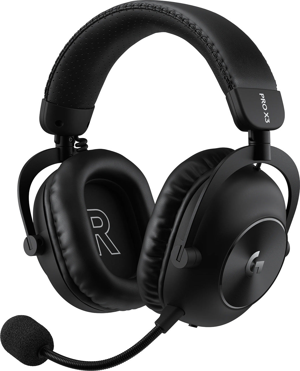 Logitech PRO X3 LIGHTSPEED Wireless Gaming Headset in Black - 981-001738 - image 1
