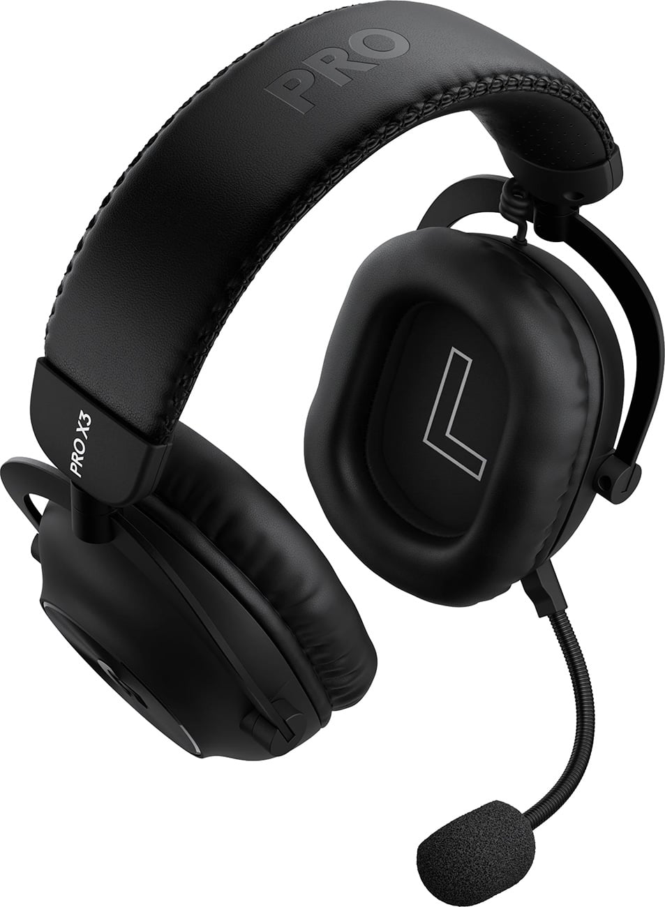 Logitech PRO X3 LIGHTSPEED Wireless Gaming Headset in Black - 981-001738 - image 5