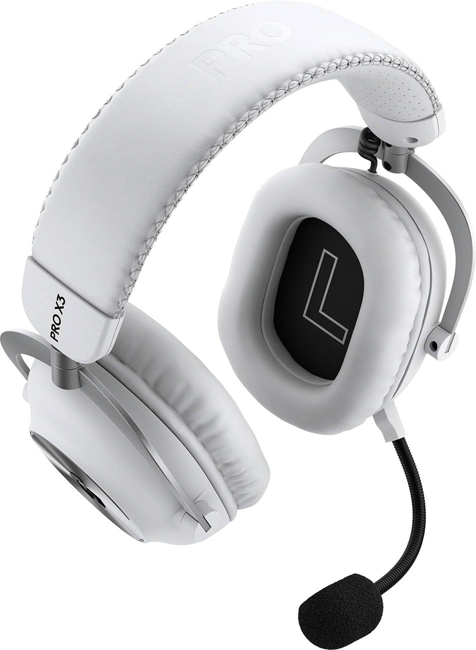 Logitech PRO X3 LIGHTSPEED Wireless Gaming Headset in White - 981-001746 - image 5