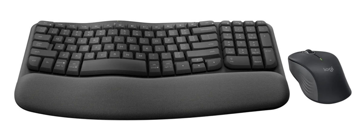 Logitech Wave Keys MK670 Keyboard & Mouse Combo Wireless in Black - 920-012059 - image 2