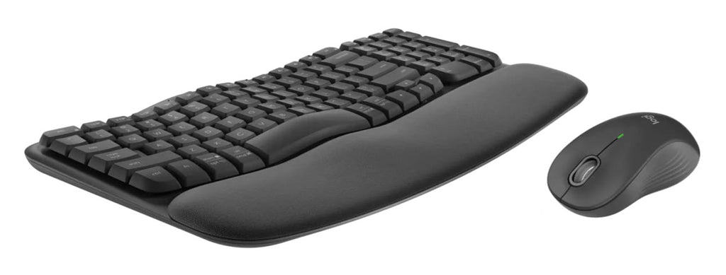 Logitech Wave Keys MK670 Keyboard & Mouse Combo Wireless in Black - 920-012059 - image 3