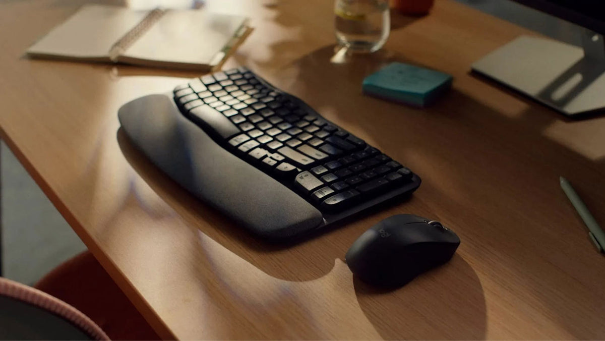 Logitech Wave Keys MK670 Keyboard & Mouse Combo Wireless in Black - 920-012059 - image 8