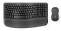 Logitech Wave Keys MK670 Keyboard & Mouse Combo Wireless in Black - 920-012059 - image 1