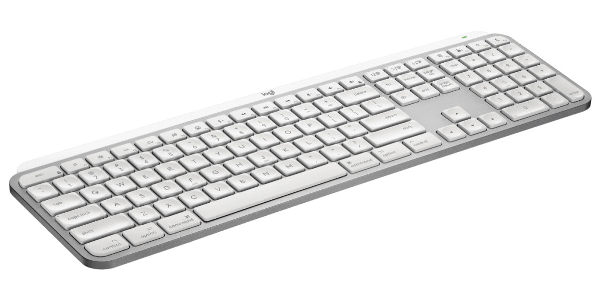 Logitech MX Keys S Wireless Keyboard for Mac in Pale Gray - 920-011622 - image 3