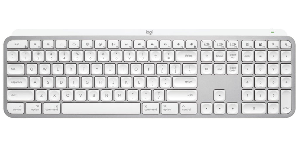 Logitech MX Keys S Wireless Keyboard for Mac in Pale Gray - 920-011622 - image 1