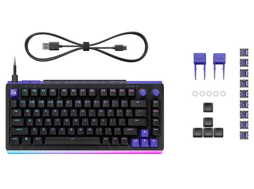 Logitech G5 Series G512 X 75 Linear Mechanical Gaming Keyboard in Black - 920-013927 - image 4