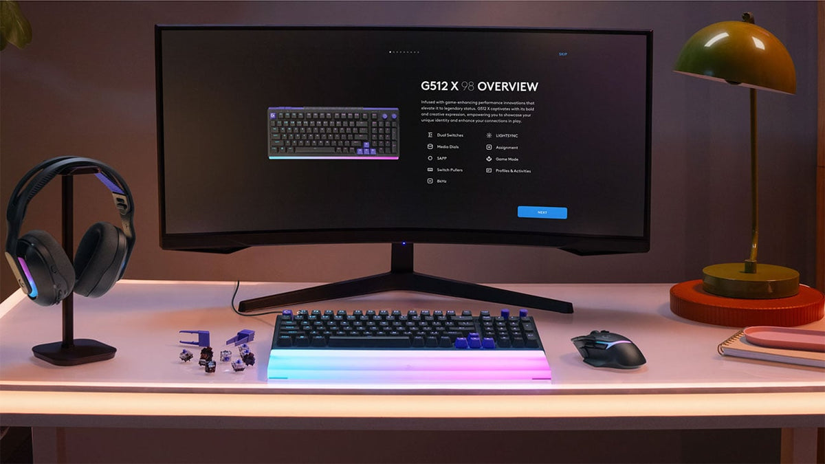 Logitech G5 Series G512 X 98 Tactile Mechanical Gaming Keyboard in Black - 920-013972 - image 6
