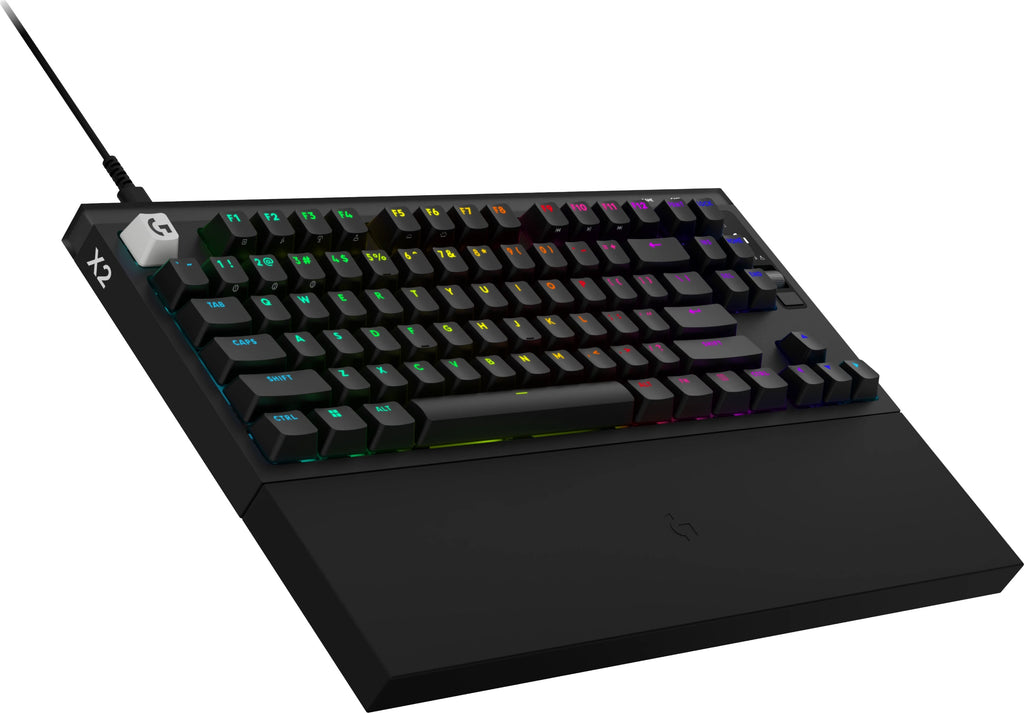 Logitech Pro Series PRO X2 RAPID Wired TKL Analog Gaming Keyboard in Black - 920-014077 - image 3