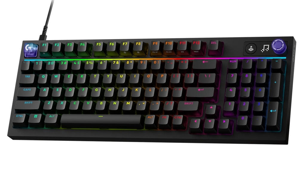 Logitech G316 X 98% Wired Linear Gaming Keyboard in Black - 920-014213 - image 2