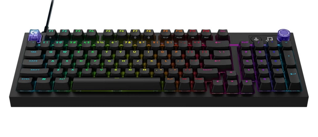 Logitech G316 X 98% Wired Linear Gaming Keyboard in Black - 920-014213 - image 3