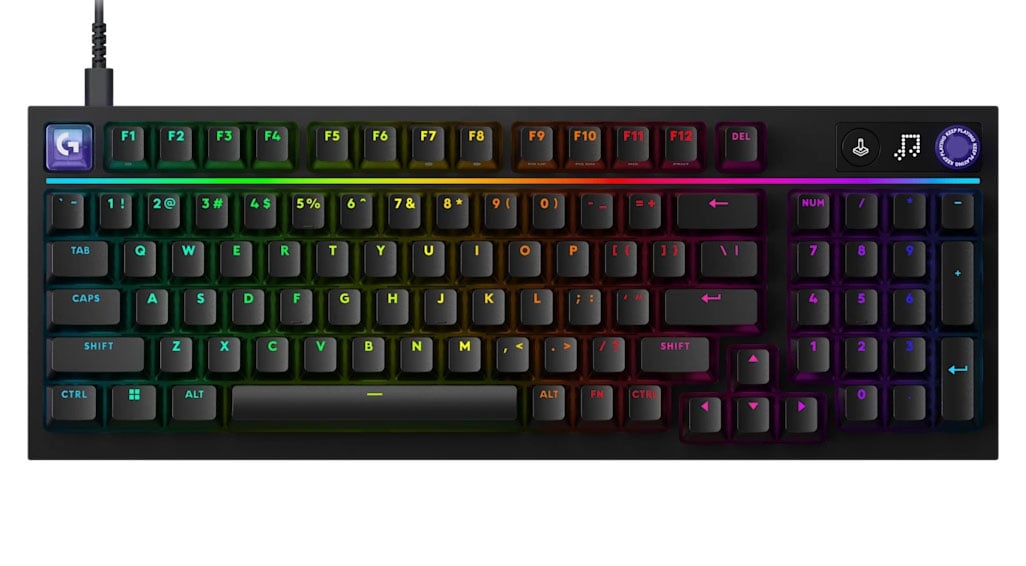 Logitech G316 X 98% Wired Linear Gaming Keyboard in Black - 920-014213 - image 1