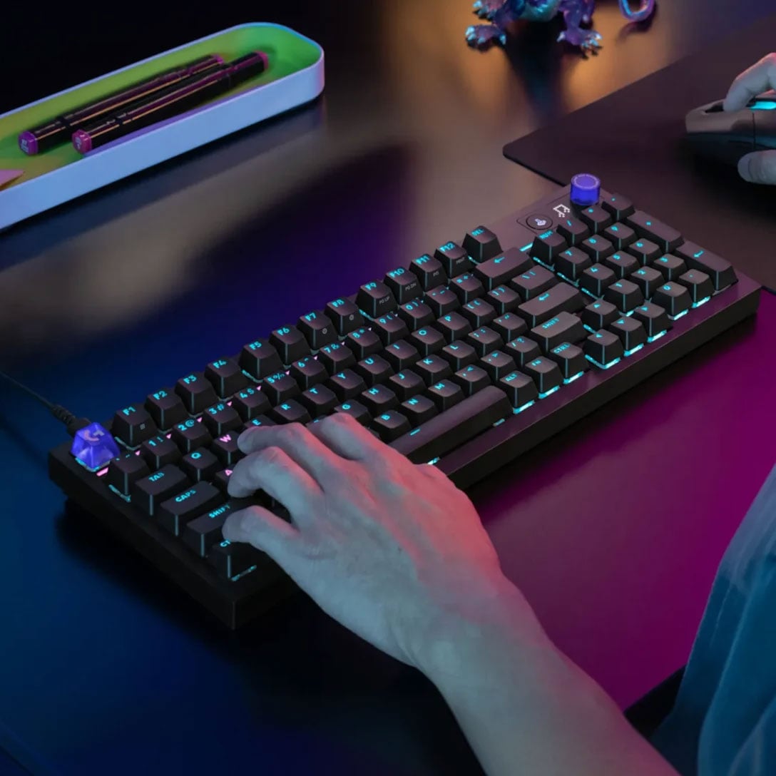 Logitech G316 X 98% Wired Linear Gaming Keyboard in Black - 920-014213 - image 5