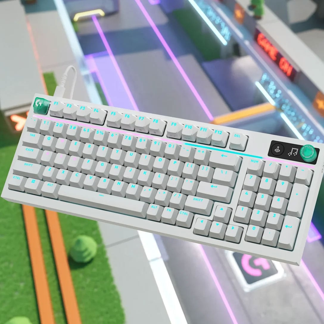 Logitech G316 X 98% Wired Tactile Gaming Keyboard in White - 920-014226 - image 6