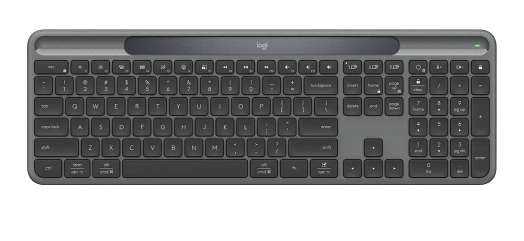 Logitech Signature Slim K980 Solar Plus Wireless Keyboard In Graphite - 920-013755 - image 1