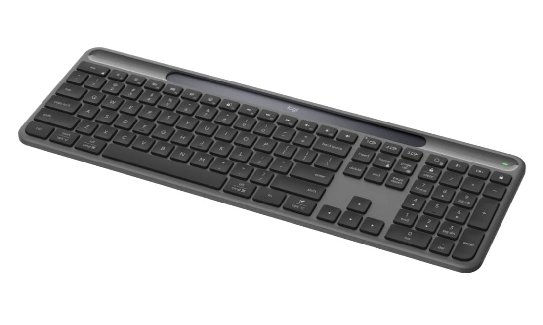 Logitech Signature Slim K980 Solar Plus Wireless Keyboard In Graphite - 920-013755 - image 5