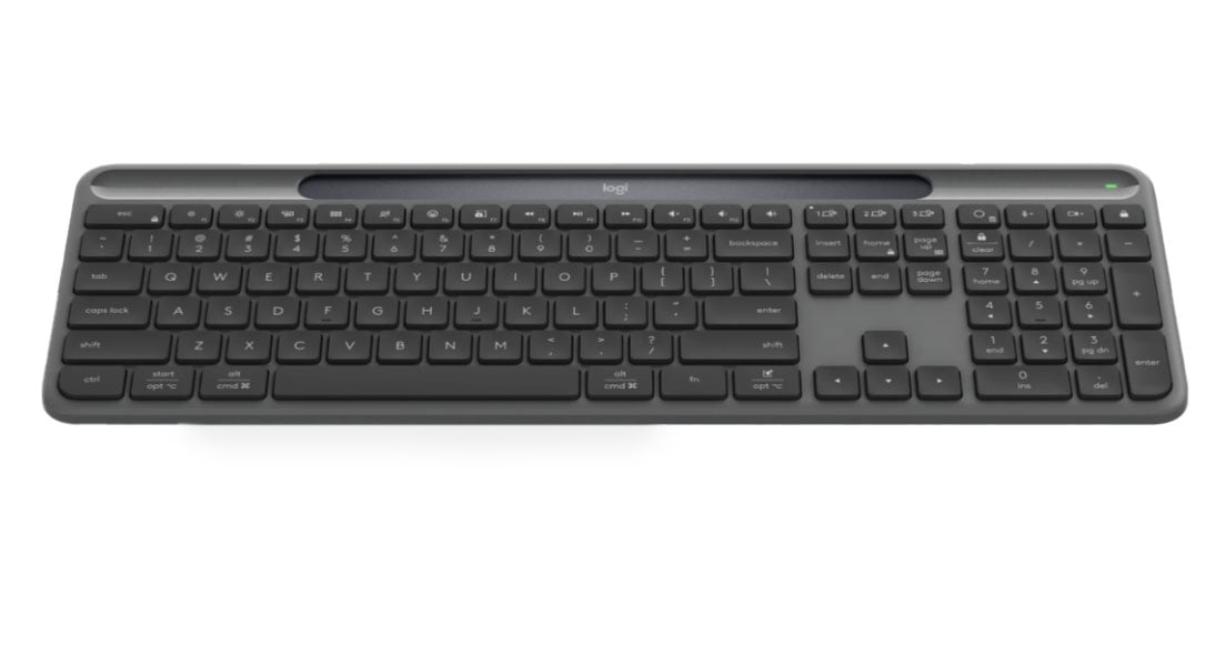 Logitech Signature Slim K980 Solar Plus Wireless Keyboard In Graphite - 920-013755 - image 2