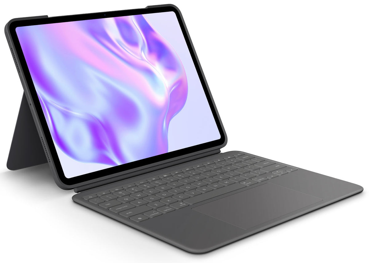 Logitech Combo Touch Keyboard Cover Case for iPad Pro 13-inch (M4) in Graphite - 920-012658 - image 2